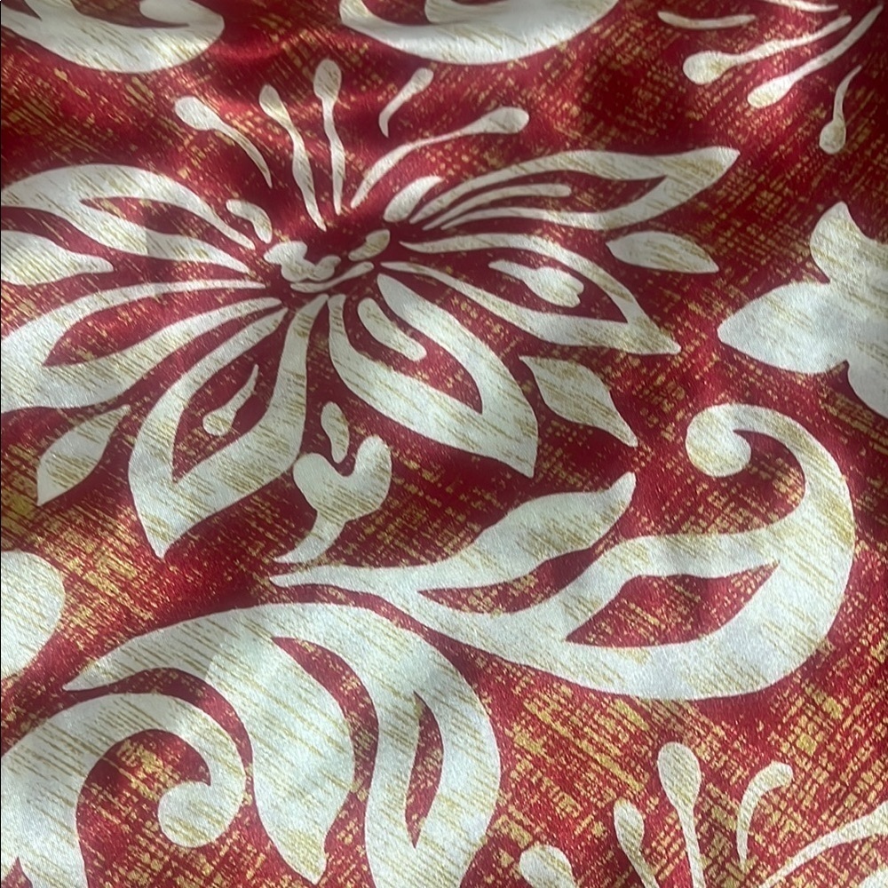 Elegant Vintage Floral Chemise - Red and Cream Excellent Condition Small - Picture 9 of 9